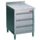 Diamond working table on cupboard 3 drawers +edge