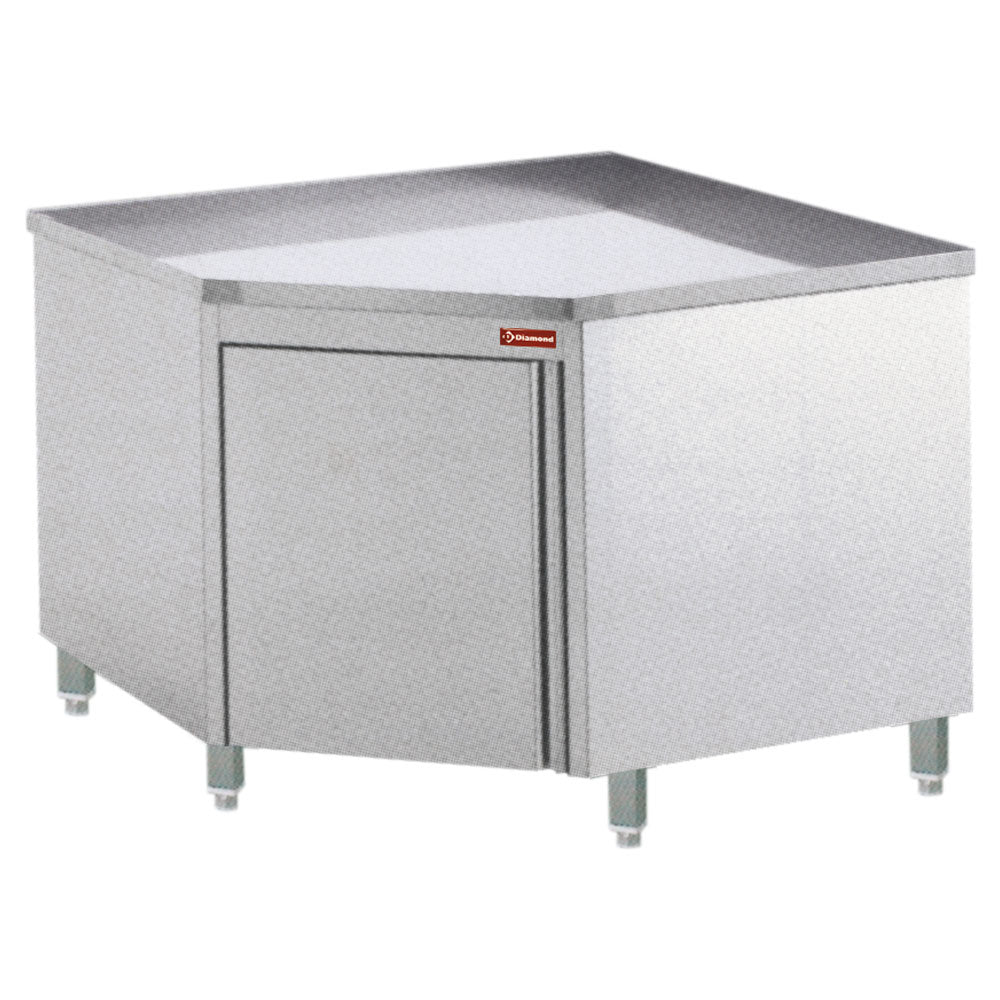 Diamond Neutraler Eck-Arbeitsschrank 90° Winkel