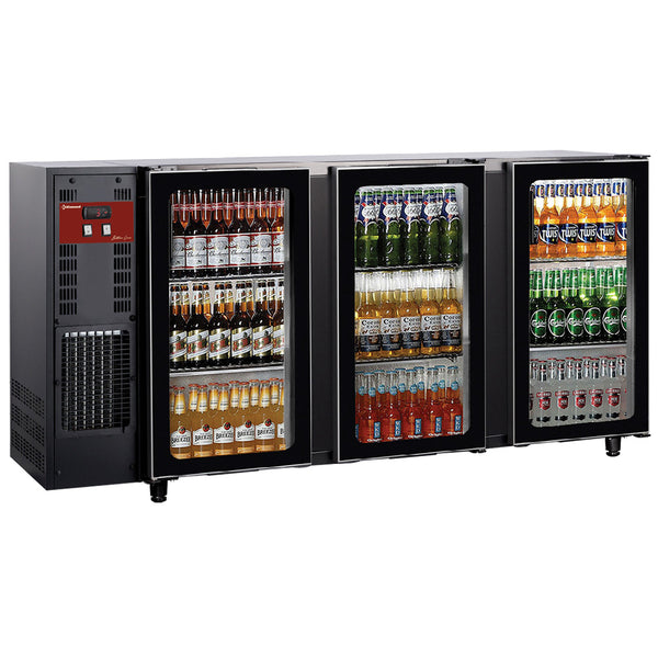 Diamond Flaschenkühlschrank 3 Glastüren, 579 Liter