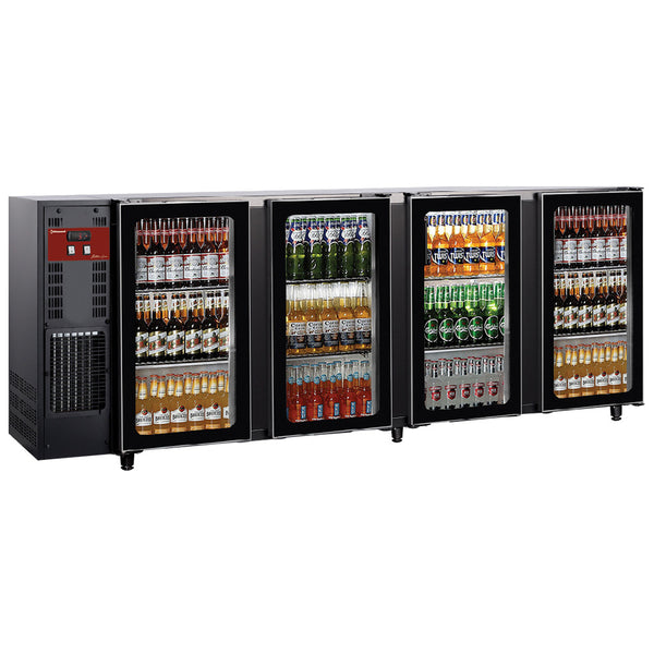 Diamond Flaschenkühlschrank 4 Glastüren, 783 Liter