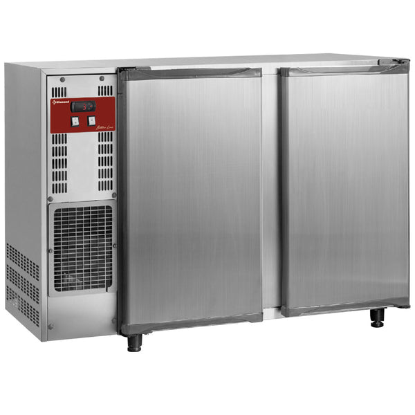 Diamond Flaschenkühlschrank, Edelstahl, 2 Türen, 375 Liter