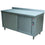 Diamond heated workcabinet with sliding doors edge