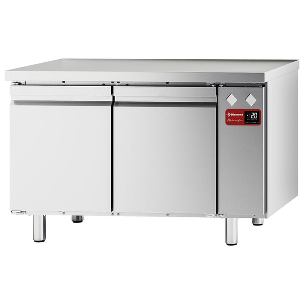 Diamond Kühltisch, belüftet, 2 Türen GN 1/1, (ohne Aggregat)