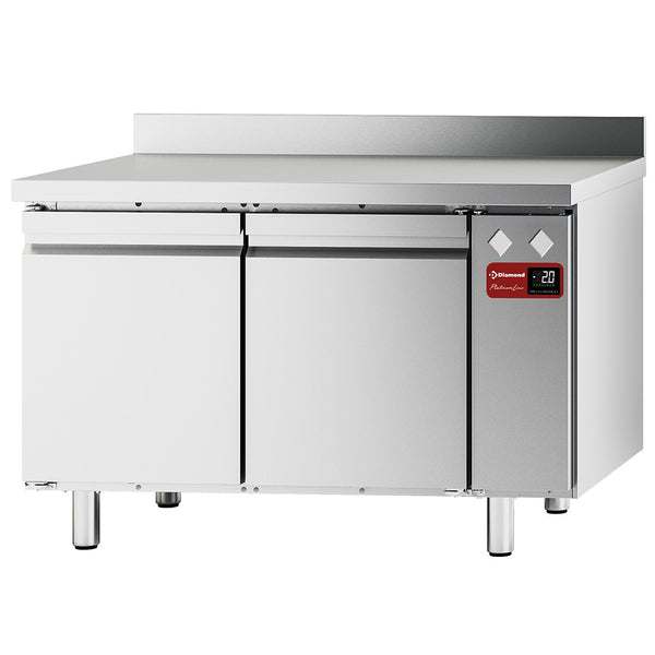 Diamond Wandkühltisch, belüftet, 2 Türen GN 1/1, 260 Liter (ohne Aggregat)