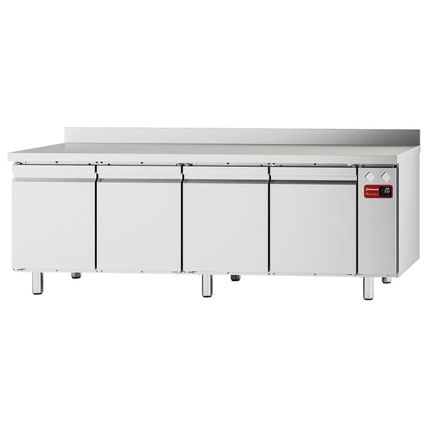 Diamond Wandkühltisch, belüftet, 4 Türen GN 1/1, 550 Liter (ohne Aggregat)