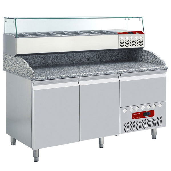 Diamond Zusammenstellung Kühltisch und Kühlaufbau :