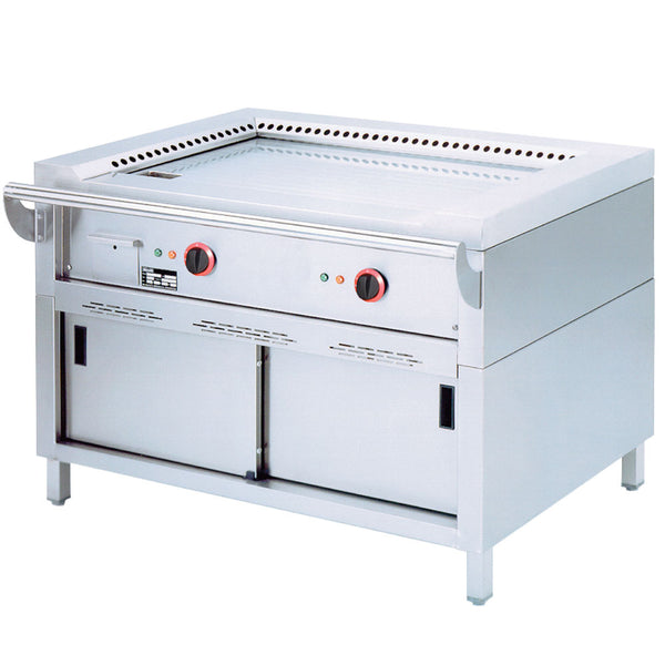 Diamond Elektro "Teppanyaki" Platte, 2 Zonen (2x 5,85 kW), auf Unterschrank