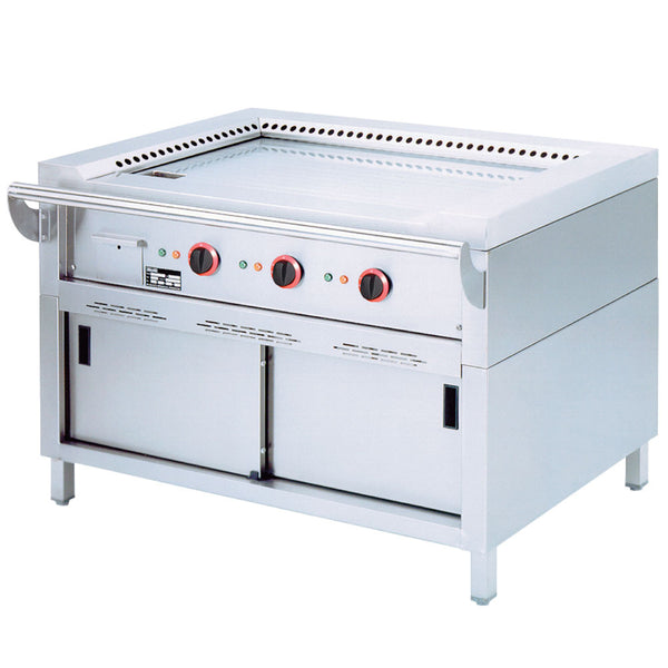 Diamond Elektro "Teppanyaki" Platte, 3 Zonen (3x 4,7 kW), Unterschrank