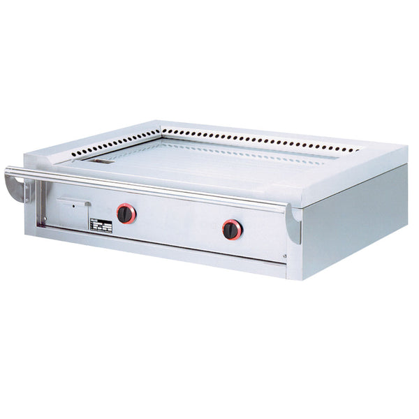 Diamond Gas "Teppanyaki" Platte, 2 Zonen (2x 7 kW), Tischmodell -Top-