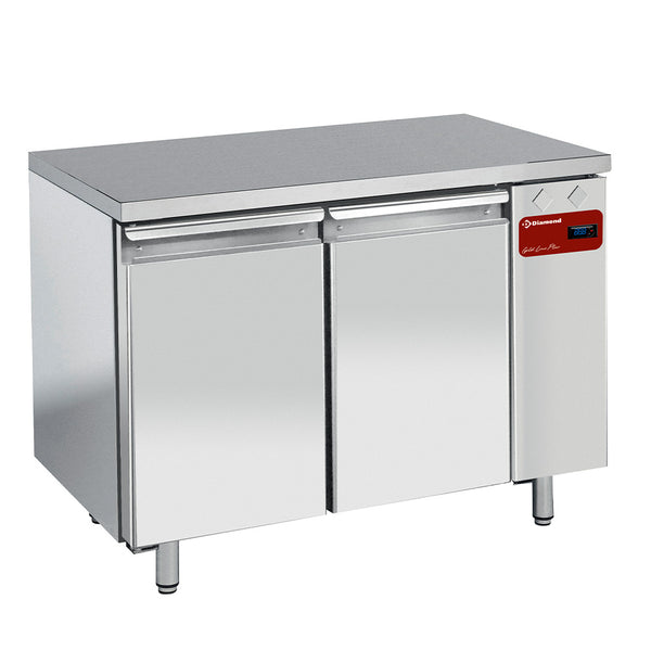 Diamond Kühltisch, belüftet, 2 Türen GN 1/1, (ohne Aggregat)