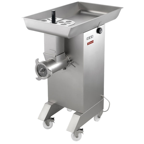 Diamond Edelstahl Fleischwolf N° 42, Ø 4.5 mm, 800/1000 kg/Std, mit Rad