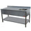 Diamond Cheftisch 1 becken rechts 400X400XH275