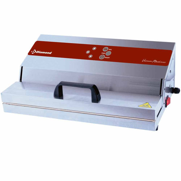 Diamond Vakuum-Maschine Edelstahl, Pumpe 26 L/Min., Schweißen 430 mm