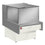 Diamond Kassenelement 700mm  - GRAU/WEISS