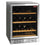 Weinkeller Vitrine, belüftet, 160 Lt., BLACK
