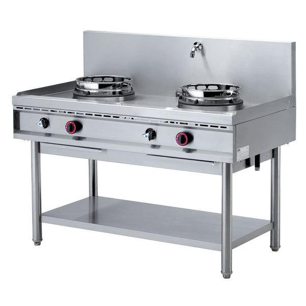 Diamond Gas Wok Herd, 2 Brenner (2x 13 kW)