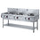 Diamond Gas Wok Herd, 3 Brenner (3x 13 kW)
