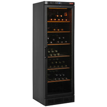 Diamond BelUfted Weinkühlvitrine, 380 Liter, SCHWARZ
