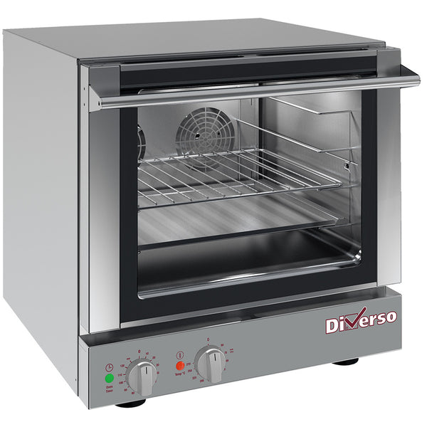 Diverso Elektro Konvektionsofen, 4x 460x340 mm
