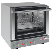 Diverso Elektro Konvektionsofen, 4x 460x340 mm + Salamanderfunktion