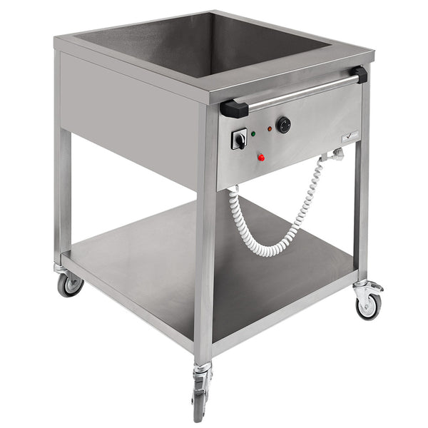 DIVERSO Mobiler Bain Marie 2x GN1/1