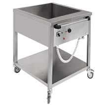 DIVERSO Mobiler Bain Marie 2x GN1/1