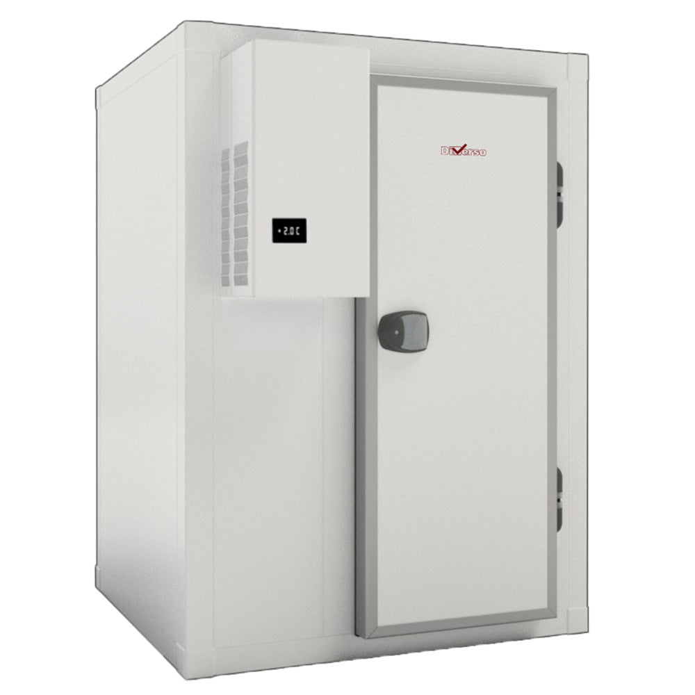 Diverso Kühlzelle ISO 60 mit Gruppe, Innendim. 1430 x 1230 xh 2030 mm (4,07 m³ )