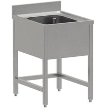 Diverso Edelstahl Spültisch ECO 1 Becken, ohne Unterboden