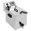 Diverso Elektro-Tischfriteuse 10 Liter + Ablasshahn