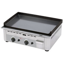 Diverso Gas Tischgrill, doppelt, emaillierte