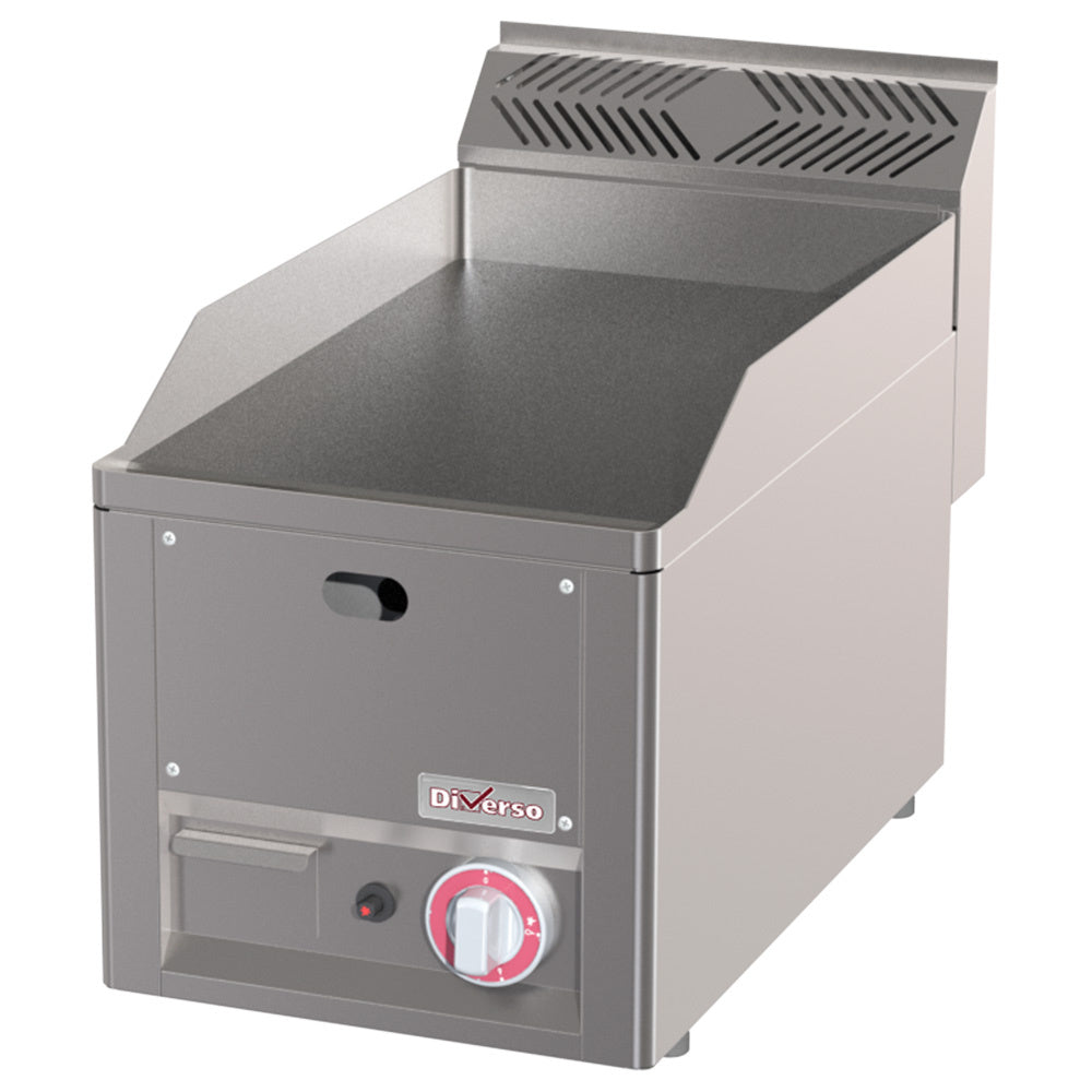 DIVERSO Gas Grillplatte, glatt -Top-