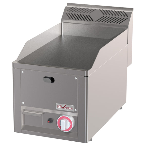 DIVERSO Gas Grillplatte, glatt -Top-