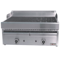 Diverso Gas Vaporgrill mit Grillrost aus Gusseisen -Top-