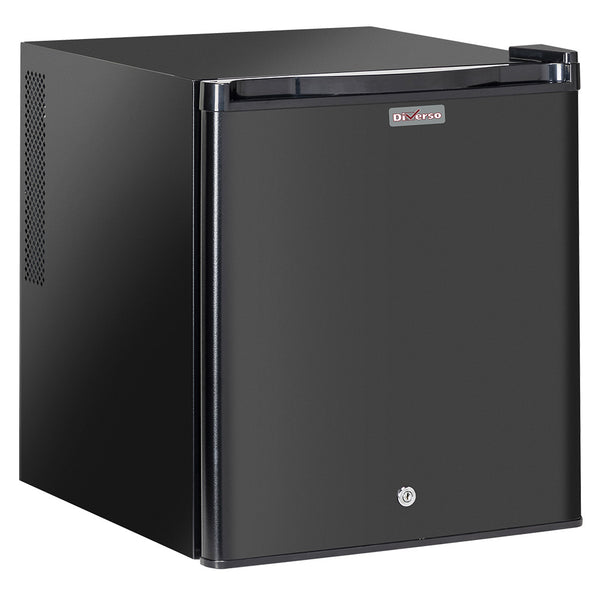 Diverso Minibar geschlossene Türfront, 48,5 Liter - SCHWARZ