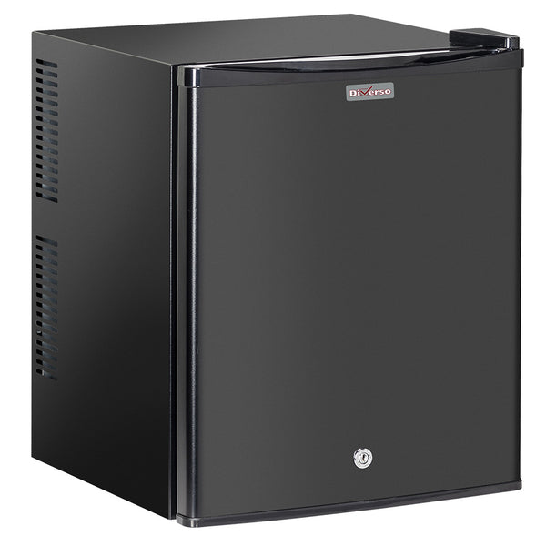 Diverso Minibar geschlossene Türfront, 26 Liter - SCHWARZ
