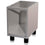 DIVERSO Unterbau aus Edelstahl 330 mm (ohne Türen)