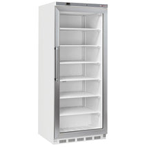 Diverso Gefrierschrank, Glastür, statisch, 600 Liter - Weiß