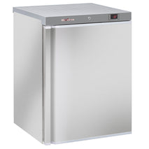 Diverso Gefrierschrank, statisch, 200 Liter. aus Edelstahl