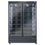 Diverso Vertikaler Gefrierschrank-Vitrine, 1084 Liter - SCHWARZ