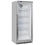 Diverso Kühlschrank GN 2/1, Glastür, belüftet, 600 Liter. aus Edelstahl