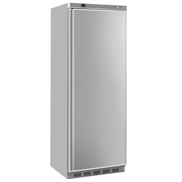 Diverso Kühlschrank, belüftet, 400 Liter. aus Edelstahl