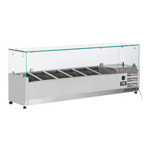 Diverso Kühlaufsatz 6x GN1/4 - 150 mm, mit Glas