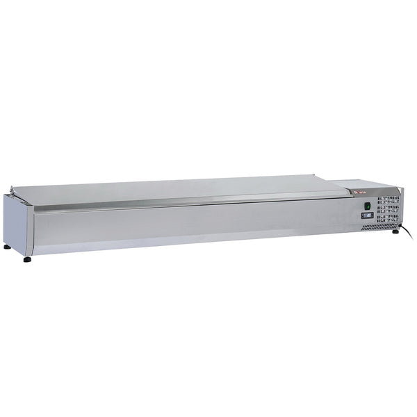 Diverso Kühlaufsatz 10x GN1/4 - 150 mm, mit Edelstahldeckel