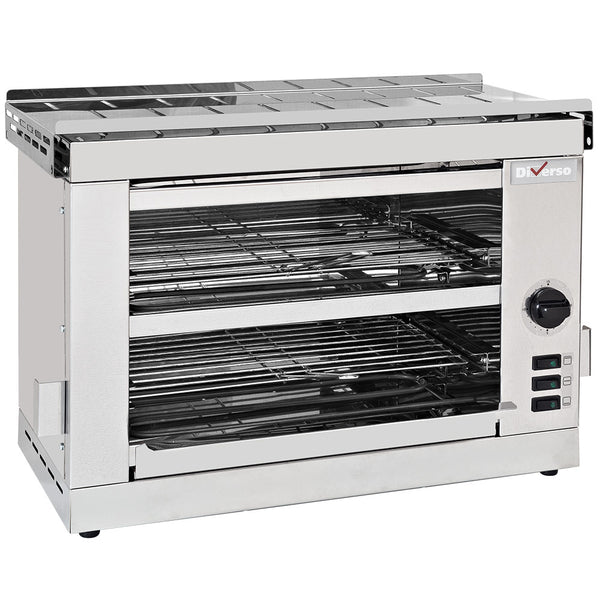 Diverso Toaster-Salamander 2 Böden, mit Timer