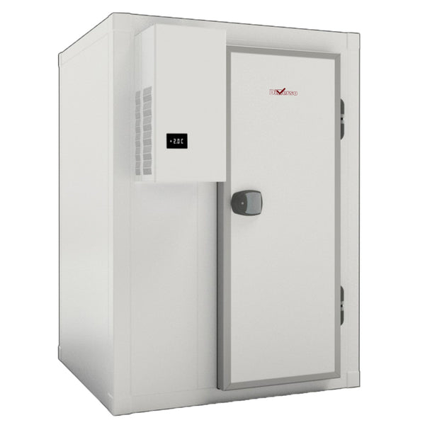 Diverso Kühlzelle ISO 80 mit Gruppe, Innendim. 1630 x 1430 x h2030mm (4,73m³)