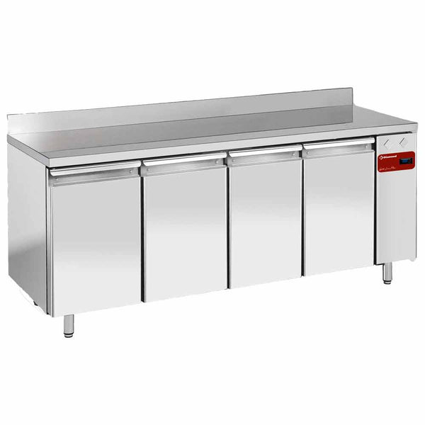 Diamond Wandkühltisch, belüftet, 4 Türen GN 1/1, 550 Liter (ohne Aggregat)