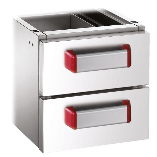 Diamond Block 2 Schubladen GN 2/1 (h.100 mm)