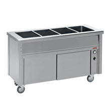 Diamond Bain-Marie Element auf Wärmeschrank 3 GN 1/1