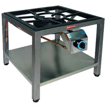 Diamond Gas-Tischgerät Paella, Durchm. 250, 10kW,auf Unterbau