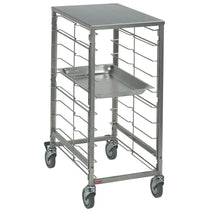 Diamond Tablettwagen für Bleche 7x GN 1/1, Abstand 75 mm , mit Inox Top